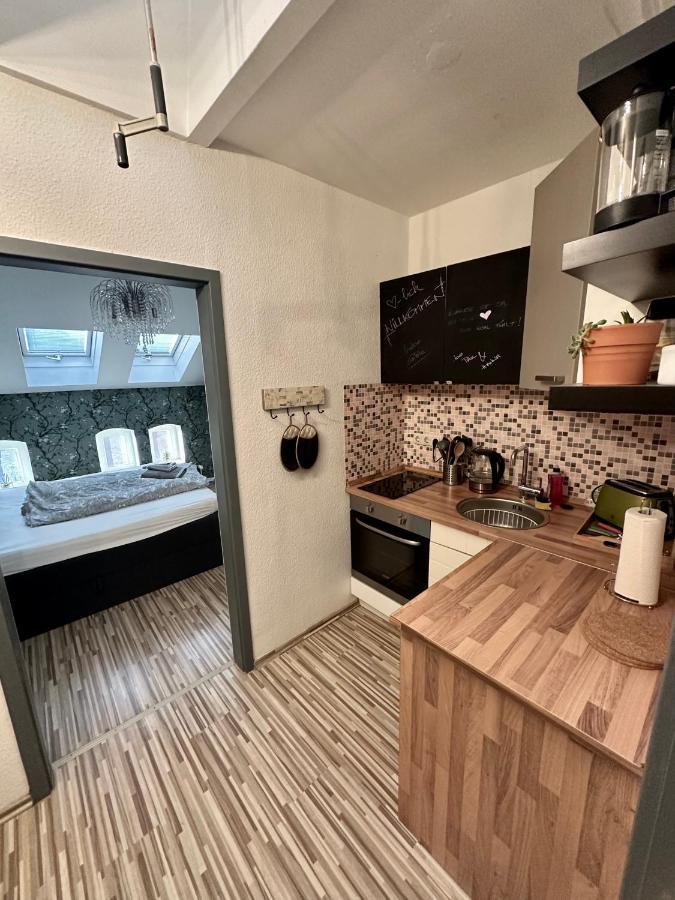 Apartment Zum Gruenen Hirsch Inkl. Parkplatz Erfurt Dış mekan fotoğraf