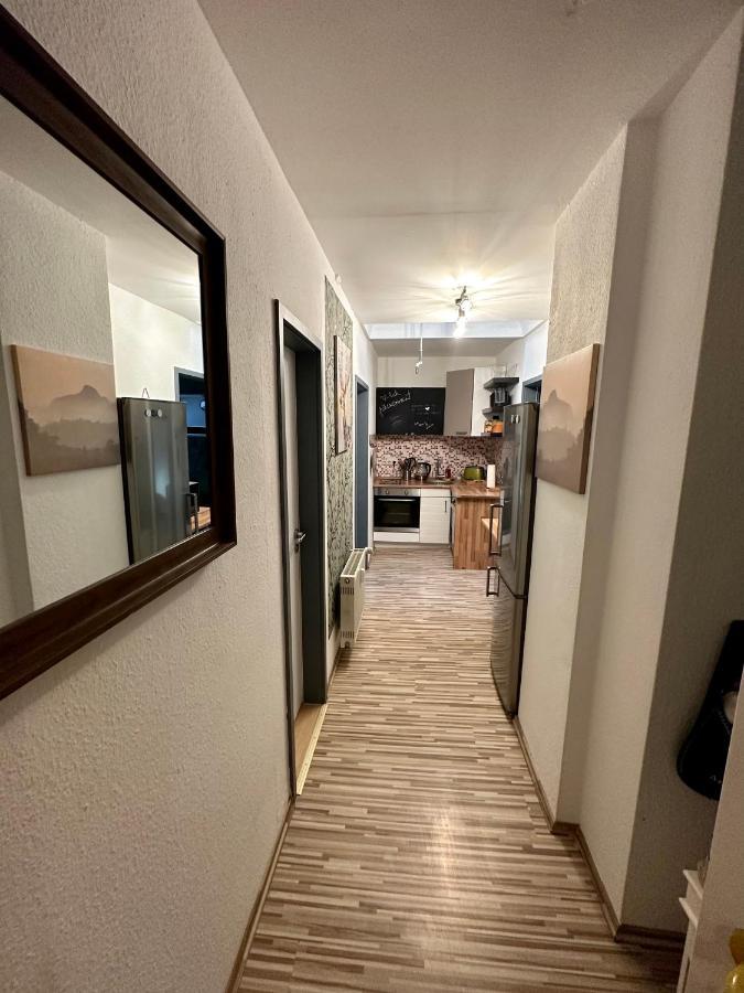 Apartment Zum Gruenen Hirsch Inkl. Parkplatz Erfurt Dış mekan fotoğraf