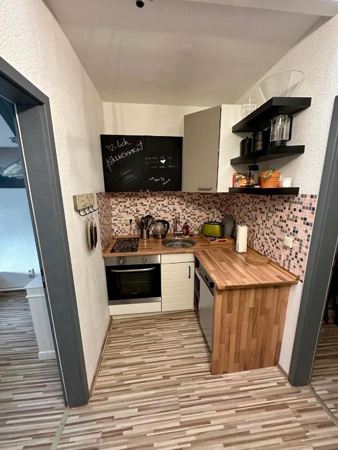 Apartment Zum Gruenen Hirsch Inkl. Parkplatz Erfurt Dış mekan fotoğraf
